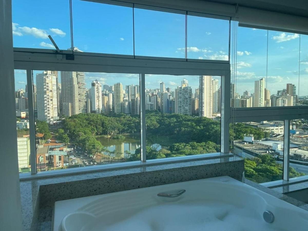 1 Qts.| 2 Hosp. | Jacuzzi Na Varanda | Linda Vista 고이아니아 외부 사진